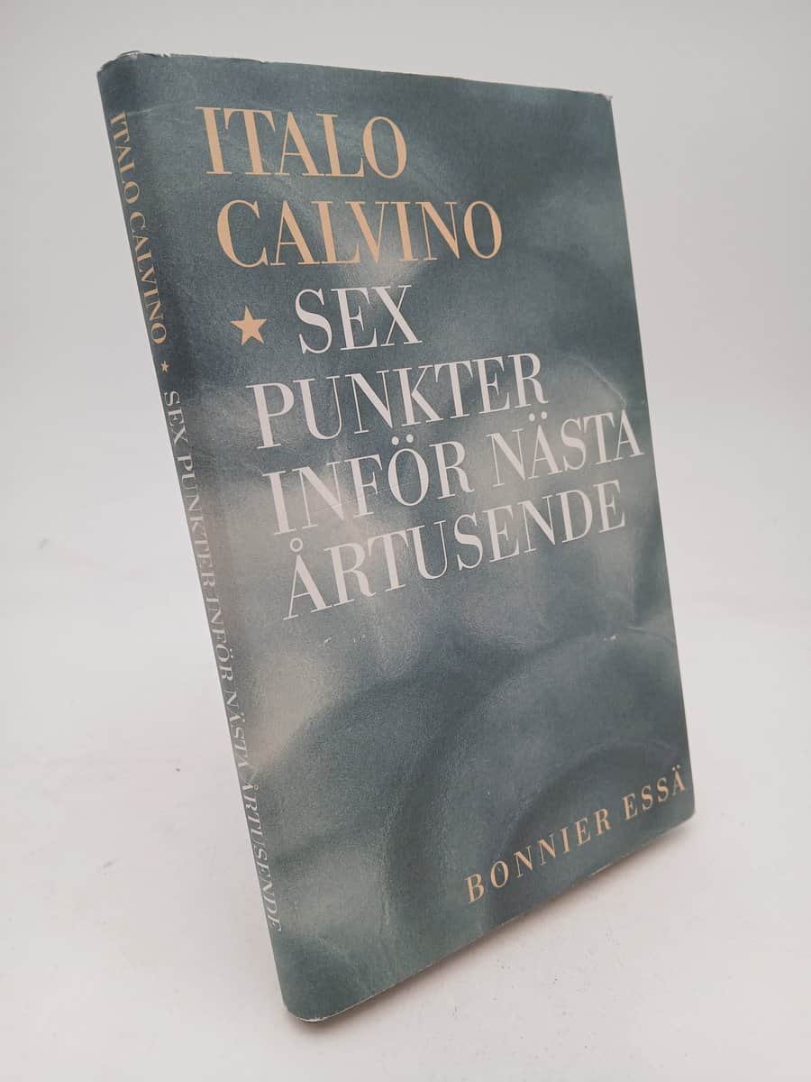 Calvino, Italo | Sex punkter inför nästa årtusende : Amerikanska föreläsningar