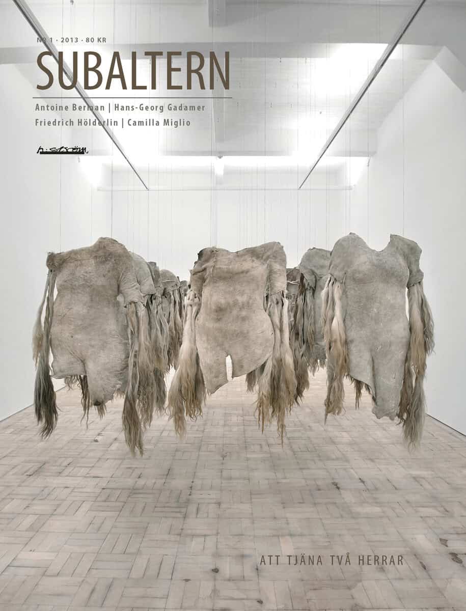 Bergqvist, Martin [red.] | Subaltern 1(2013)