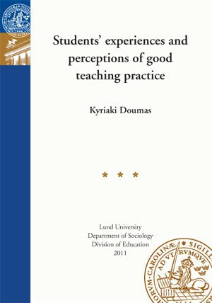 Doumas, Kyriaki | Students experiences and perceptions of good teaching practice