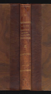 Från de svenska järnvägsmännens : organisatoriska samlings- och genombrottsperiod [1899-1924] [Svenska Järnvägsmannaförb...