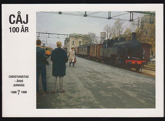 Holmgren, Yngve | CÅJ 100 år : Christianstad - Åhus jernväg 1886 19/5 1986