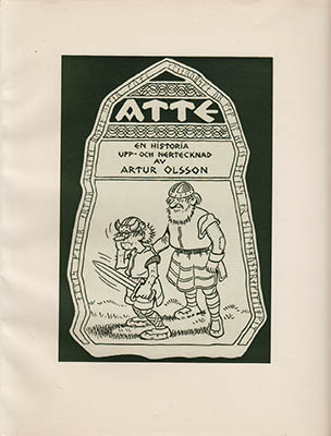 Olsson, Artur | Atte : En historia upp- och nertecknad