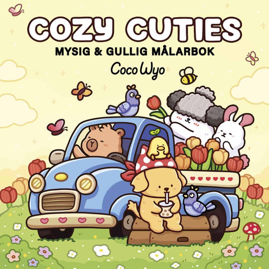 Wyo, Coco | Cozy Cuties. Mysig och gullig Cozy Coloring