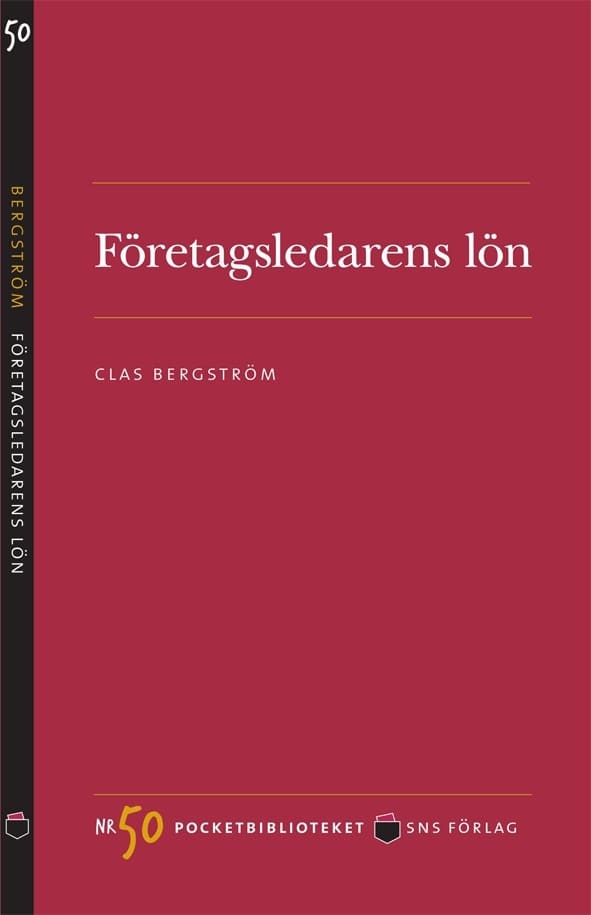 Bergström, Clas | Företagsledarens lön