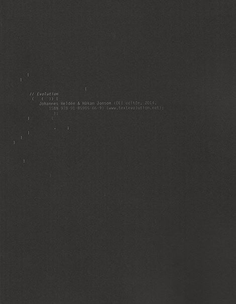 Heldén, Johannes | Jonson, Håkan | Evolution