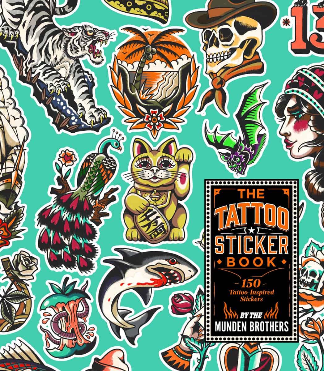 Megamunden | The Tattoo Sticker Book