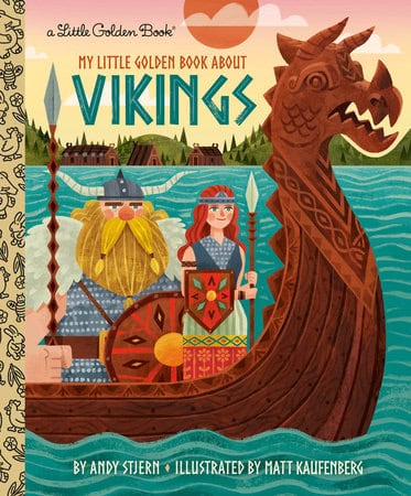 Stjern, Andy | My Little Golden Book About Vikings