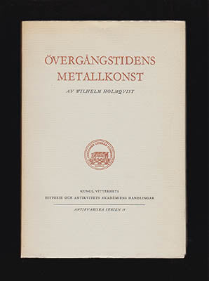 Holmqvist, Wilhelm | Övergångstidens metallkonst
