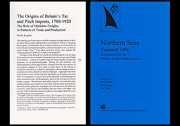 Holm, Poul | Janzen, Olaf | Thór, Jón (Edited by) (Ian Geoffrey) | Northern Seas : Yearbook 1996 Association for the His...