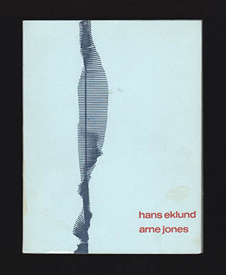 Eklund, Hans | Arne Jones : [Jones, Arne (1914-1976)]