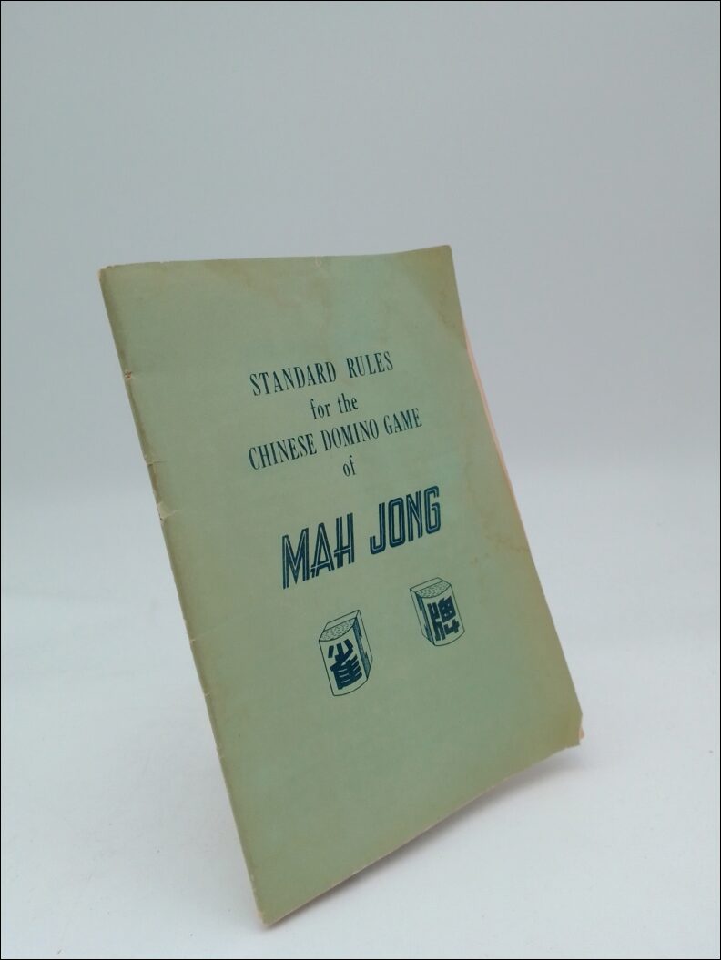 Standard rules for the chinese domino game of Mah Jong