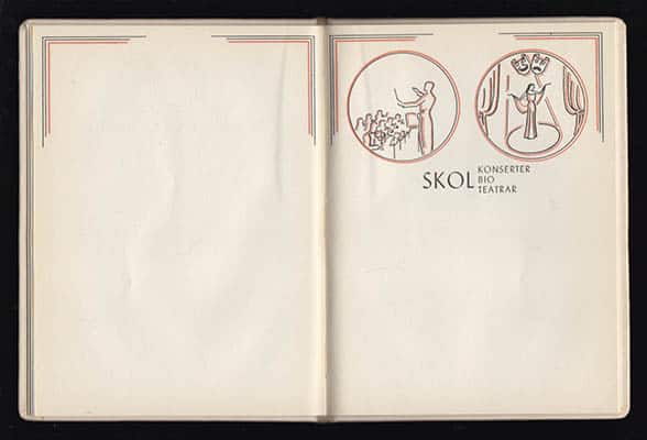 Minnen från min skoltid : [Oskriven minnesbok]