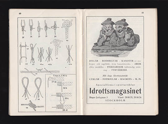 Sahlin, Gösta [red.] | Svenska båtkalendern : 1951 (27:e årg.)