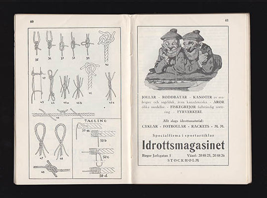 Sahlin, Gösta [red.] | Svenska båtkalendern : 1951 (27:e årg.)