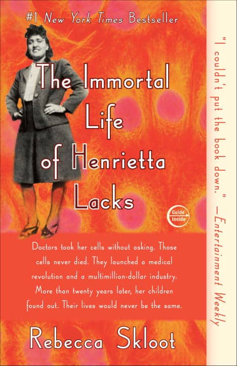 Skloot, Rebecca | The Immortal Life of Henrietta Lacks : Value, object or array expected.* Line 1, Column 2  Extra non-w...