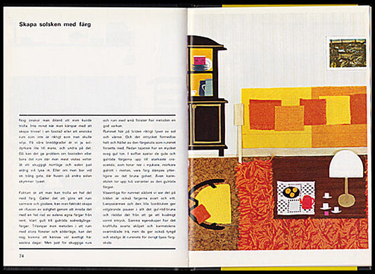 Horowitz, Rosa | Källén, Kerstin | Svensson, Olle | Hem med färg : Praktisk färgsättning för hemmabruk