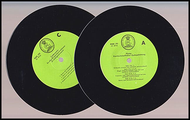 Plomp, Reinier | Caldersmith, Graham | Jansson-Alf, Erik, Sundberg, Johan | Vår hörsel och musiken : Sex föredrag vid et...