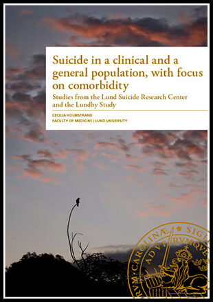 Holmstrand, Cecilia | Suicide in a clinical and a general population, with focus on comorbidity