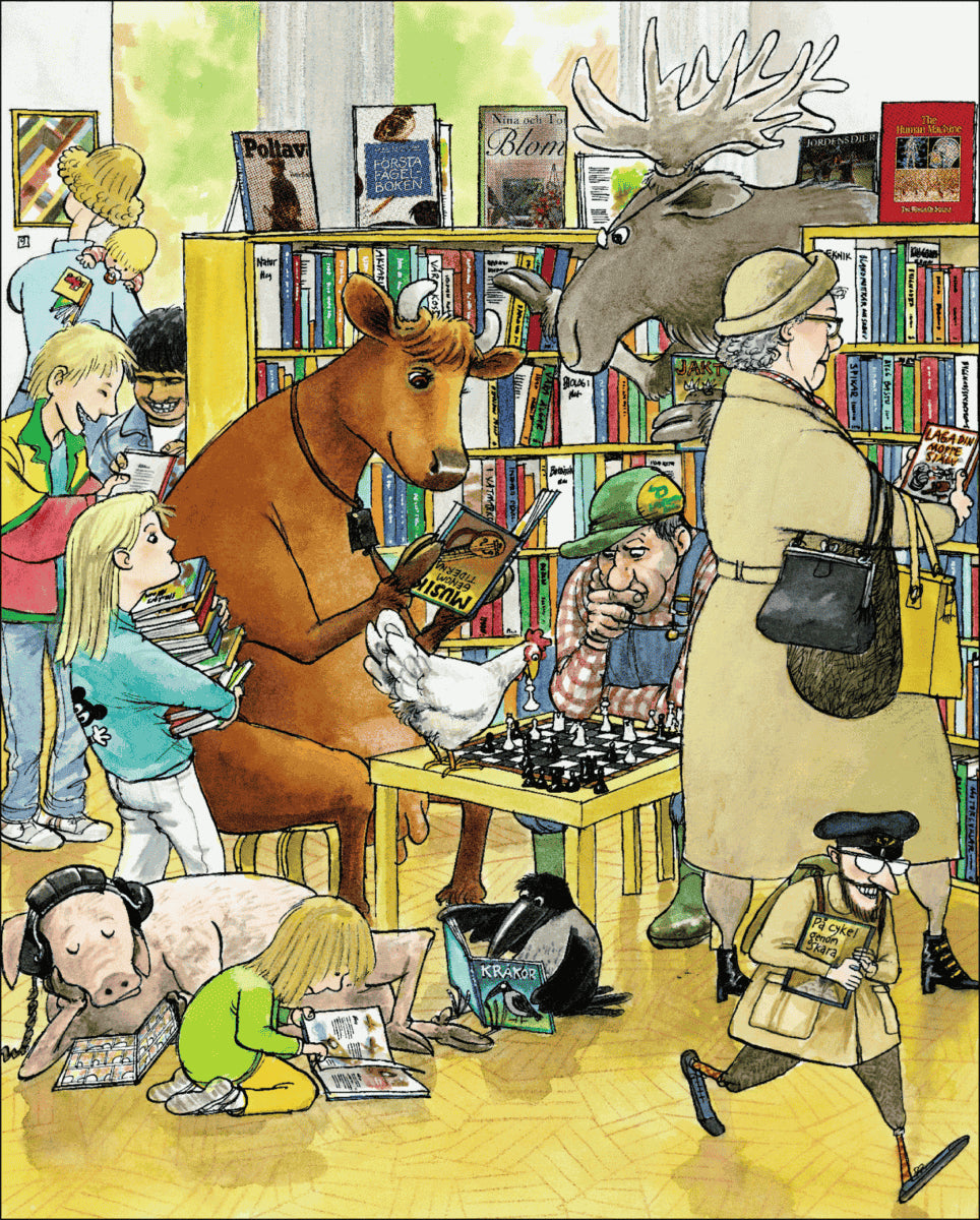 Wieslander, Jujja | Mamma Mu Språk och mattelekar Affischer