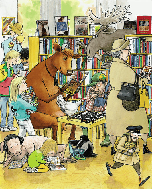 Wieslander, Jujja | Mamma Mu Språk och mattelekar Affischer