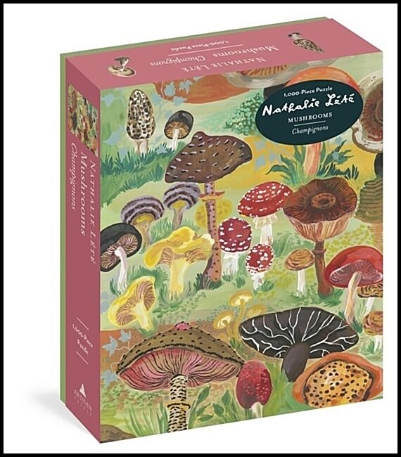 Lete, Nathalie | Nathalie Lete : Mushrooms 1,000-Piece Puzzle