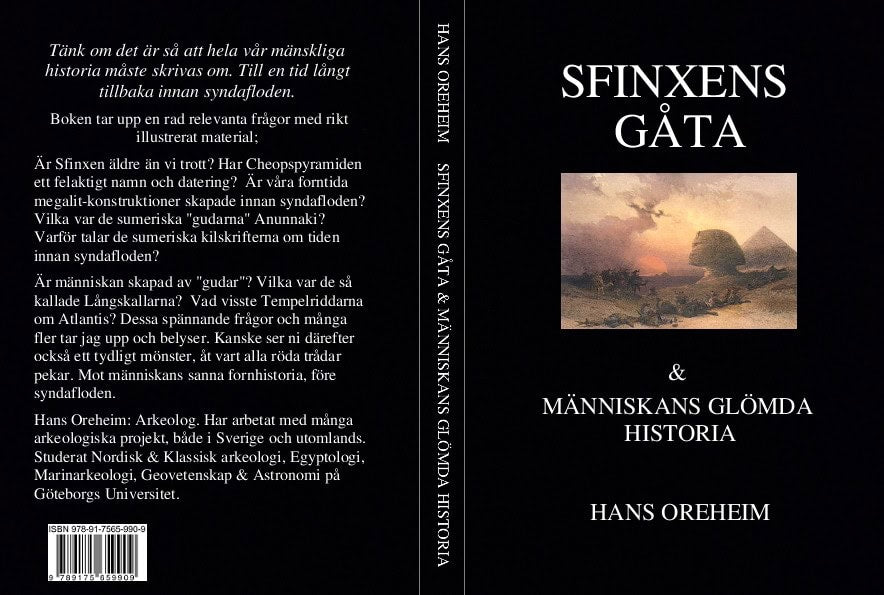 Oreheim, Hans | Sfinxens gåta & Människans glömda historia.