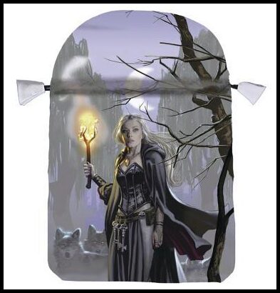 Llewellyn | Witches Moon Satin Tarot Bag