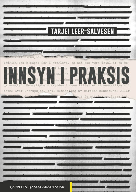 Leer-Salvesen, Tarjei | Innsyn i praksis