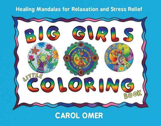 Omer, Carol | Big girls little coloring book