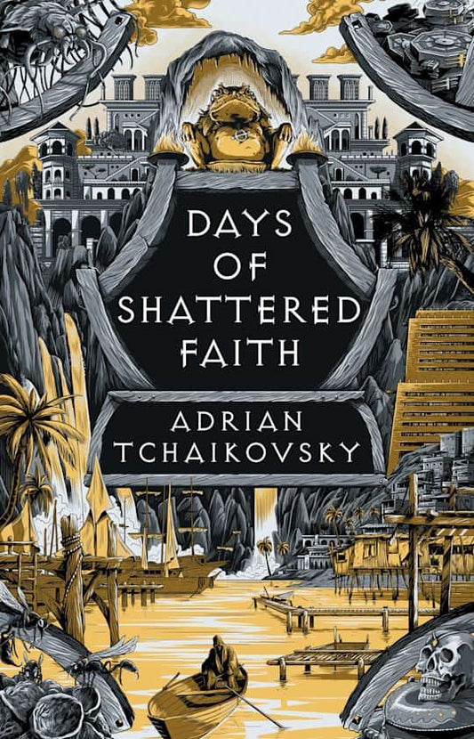 Tchaikovsky, Adrian | Days of Shattered Faith : Value, object or array expected.* Line 1, Column 2  Extra non-whitespace...
