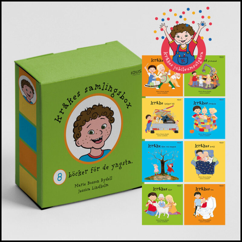 Bosson Rydell, Marie | Kråkes samlingsbox : 8 böcker för de minsta