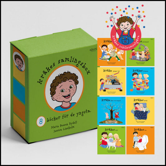 Bosson Rydell, Marie | Kråkes samlingsbox : 8 böcker för de minsta