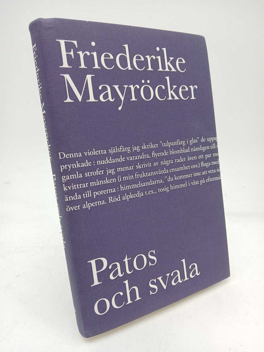 Mayröcker, Friederike | Patos och svala