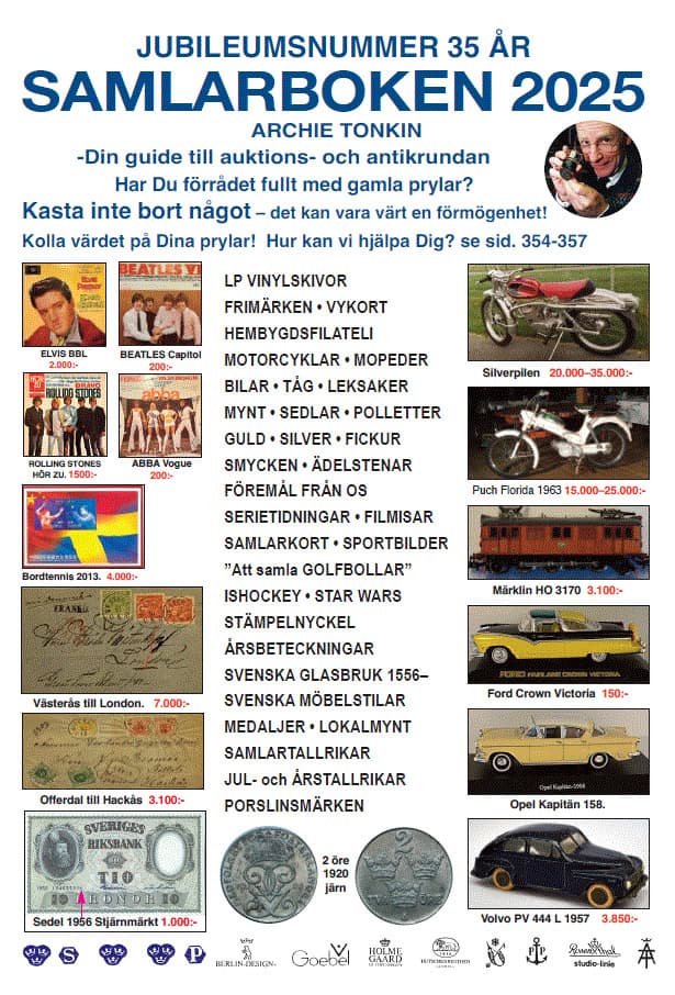 Tonkin, Archie | Samlarboken 2025 Nr 35