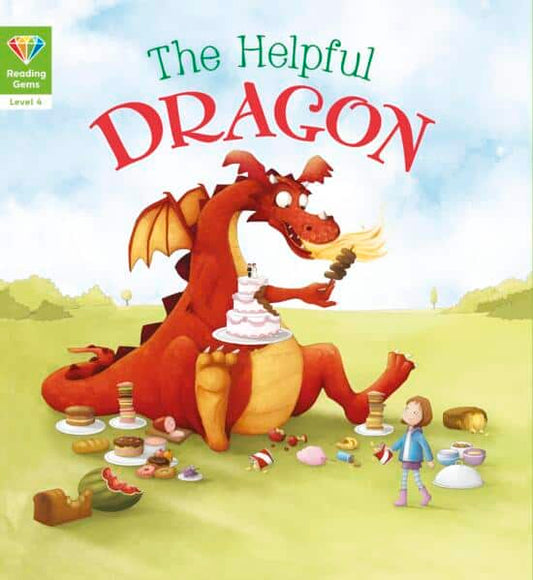 Chris Words Pictures | Reading Gems : The Helpful Dragon (Level 4)