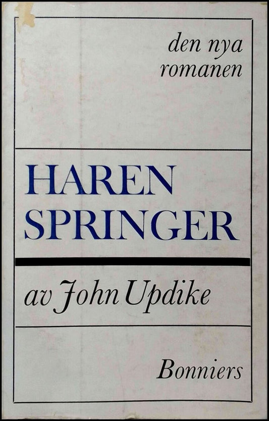 Updike, John | Haren springer : Roman