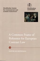 Abbiati, Paul | von Bar, Christian | et al | A common frame of reference for European contract law