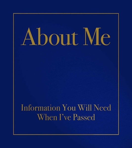Robert E. Kabacy | About Me : Information You Will Need When I've Passed