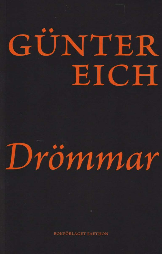 Eich, Günter | Drömmar