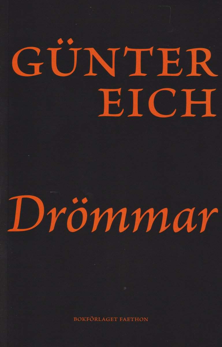 Eich, Günter | Drömmar