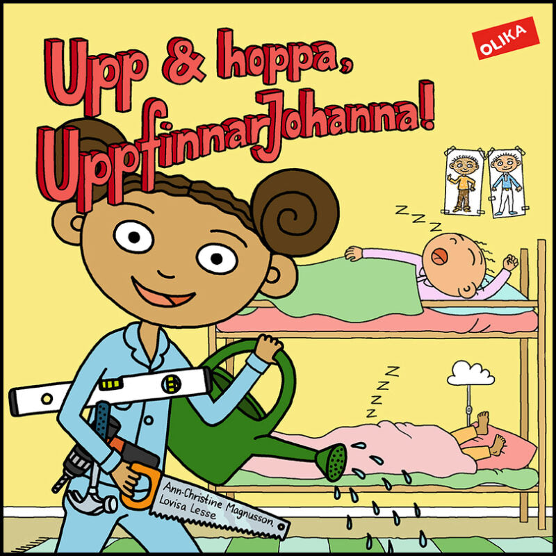 Magnusson, Ann-Christine| Lesse, Lovisa | Upp & hoppa, UppfinnarJohanna!