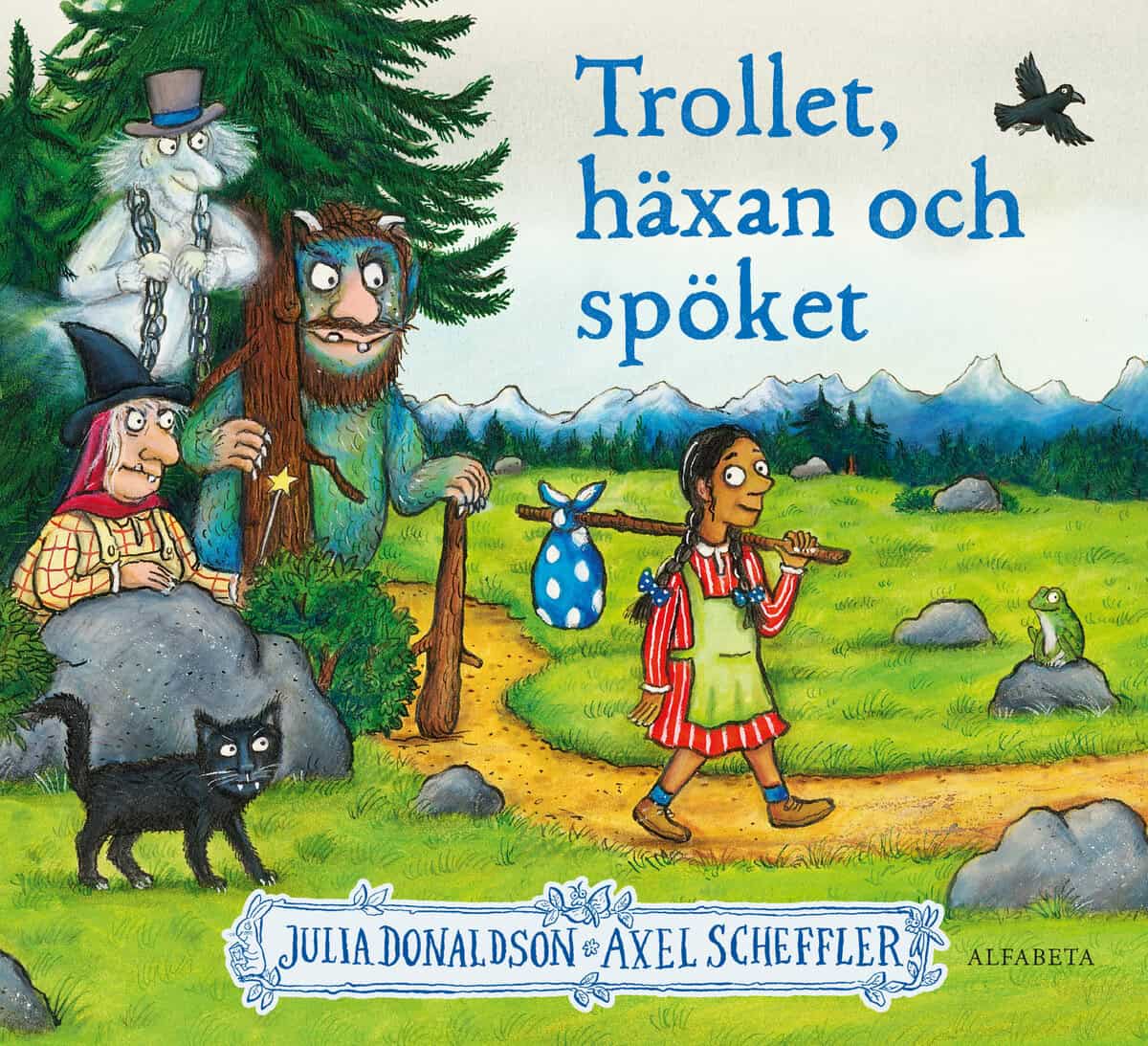 Donaldson, Julia | Scheffler, Axel | Trollet, häxan och spöket