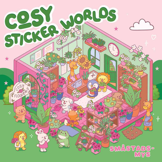 Cosy sticker worlds : Småstadsmys