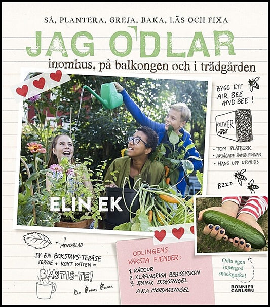 Ek, Elin | Jag odlar : Inomhus, på balkongen och i trädgården