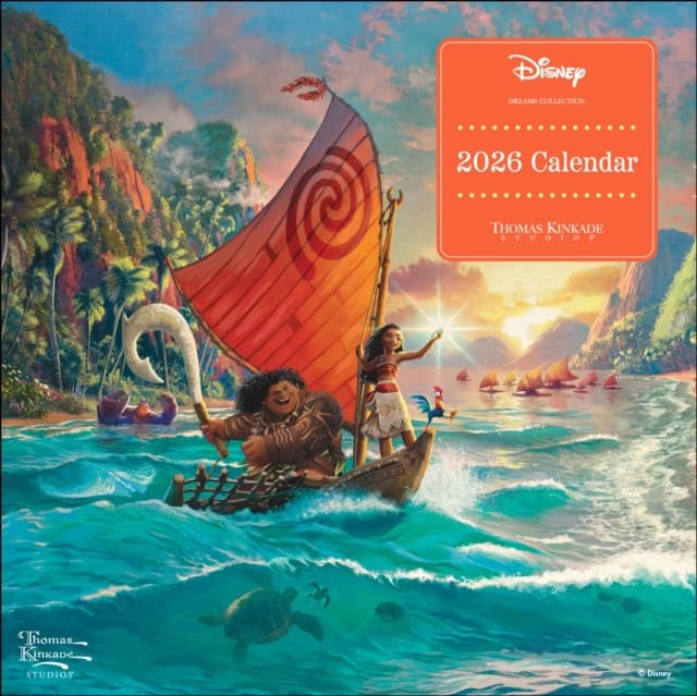 Kinkade, Thomas | Disney Dreams Collection by Thomas Kinkade Studios 2026 Mini Wall Calendar