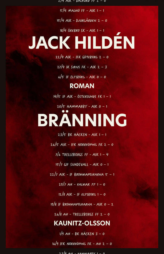 Hildén, Jack | Bränning