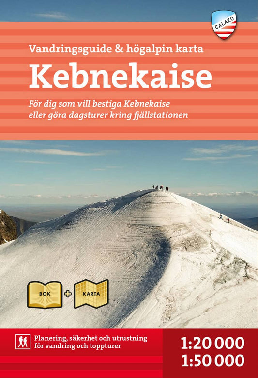 Neregård, Fredrik | Kebnekaise - vandringsguide & högalpin karta