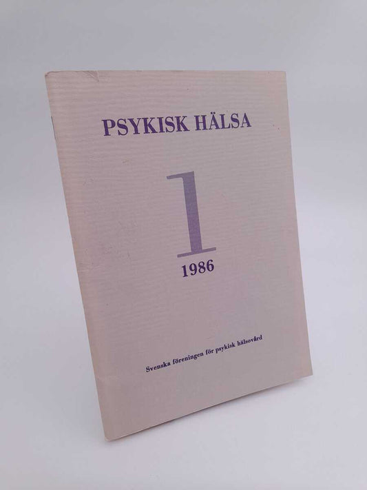 Psykisk hälsa | 1986/1