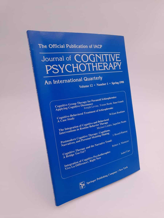 Journal of cognitive psychotherapy | 1998/1