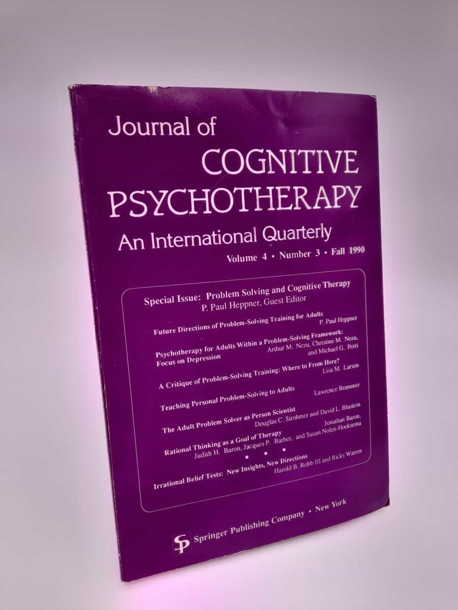 Journal of cognitive psychotherapy | 1990/3 : Problem solving and cognitive therapy